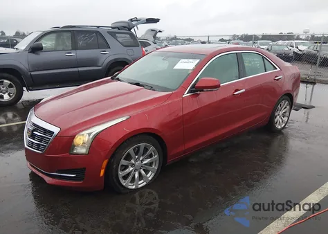 2017 Cadillac Ats Luxury Rwd из США, поврежденный, VIN 1G6AB5RX3H0166622